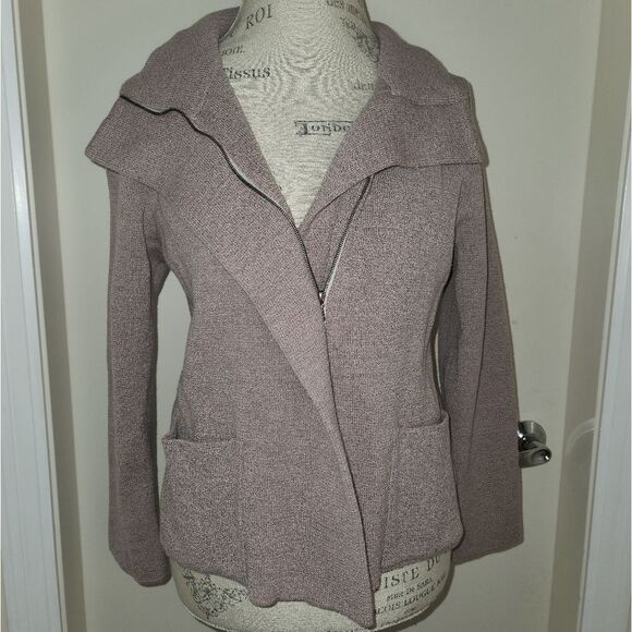 Wool Knit Designer Jacket - Picture 4 of 12